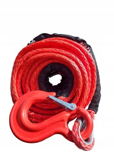 LINA SYNTETYCZNA DO WYCIĄGARKI 12mm 24m SYNTETYK 4X4 na Arena.pl