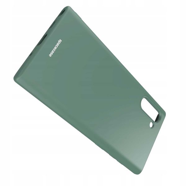 Spacecase Silicone Case Galaxy Note 10 Dark Green zdjęcie 8