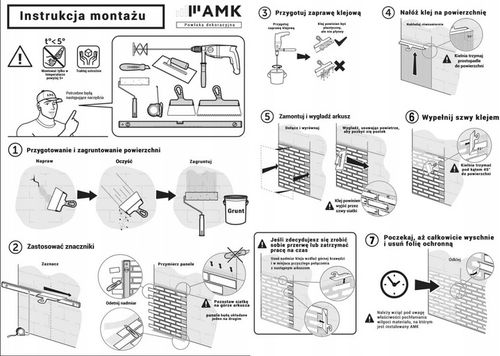 Próbki kolorystyczne cegieł AMK na siatce na Arena.pl