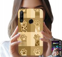 ETUI DO HUAWEI P30 LITE - LOVE CAT, WZORY Z KOTAMI, ŁAPKI KOTÓW