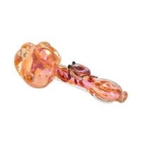 lufka szklana zdobiona "krabon2" 14 cm