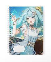 Zeszyt A5 100 stron w kratkę Genshin Impact - Faruzan