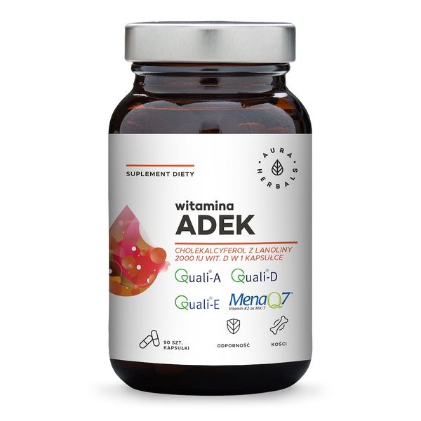 AURA HERBALS Witamina ADEK (90 kaps.) zdjęcie 1