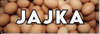 BANER reklamowy plandeka jaja JAJKA budynek płot ogrodzenie 150 cm