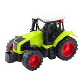 TRAKTOR ROLNICZY Z PRZYCZEPĄ DO TRANSPORTU DREWNA