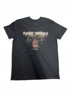 Night Addict - Czarny T-shirt z nadrukiem szczekającego psa XS