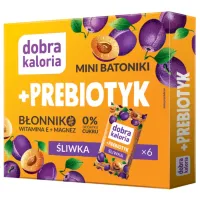 Minibatoniki śliwka + "prebiotyk" Dobra Kaloria, 102g