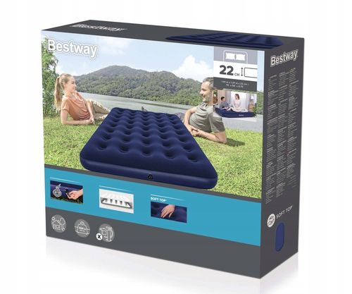 materac flokowany 191x137x22cm 3890 na Arena.pl