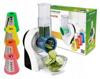 SZATKOWNICA ELEKTRYCZNA TARKA DO WARZYW OWOCÓW SERA 5 KOŃCÓWEK DO