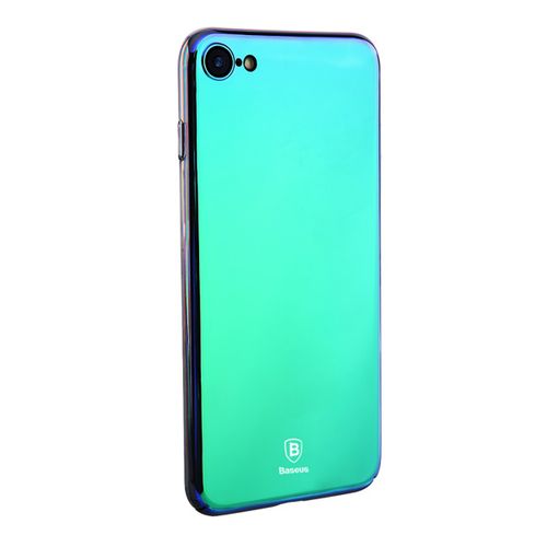 BASEUS GLASS CASE ETUI IPHONE 7 8 NIEBIESKI na Arena.pl