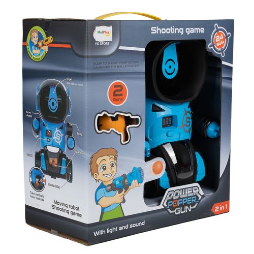 Robot Gra Strzelanie do Celu Pistolet Licznik LCD na Arena.pl