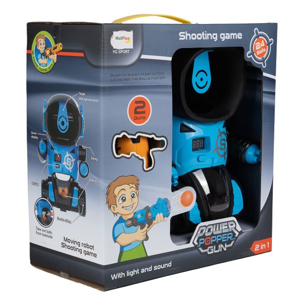 Robot Gra Strzelanie do Celu Pistolet Licznik LCD zdjęcie 9