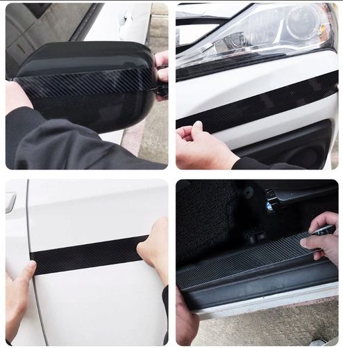 FOLIA OCHRONNA NA PROGI CARBON TAŚMA ZABEZPIECZAJĄCA PRÓG KARBONOWA 5d na Arena.pl