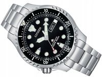 2X ZEGAREK MĘSKI CITIZEN NY0140-80EE PROMASTER AUTOMATYCZNY 20BAR SREBRNY