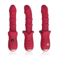 wibrator punktu g czerwony realistyczny 9 wibracji b series joy usb 22 cm