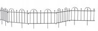 Metalowy płotek ogrodowy, pełny pręt fi 8, fi10, ogrodzeniowy, palisada P1