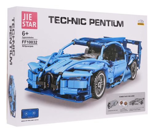 Zestaw Klocków Autko 523El. Niebieski na Arena.pl