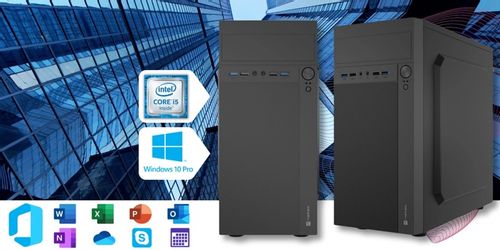 Komputer Biurowy Intel Core i5 16GB 256GB SSD Windows 10 Pro DVD Wydajny na Arena.pl