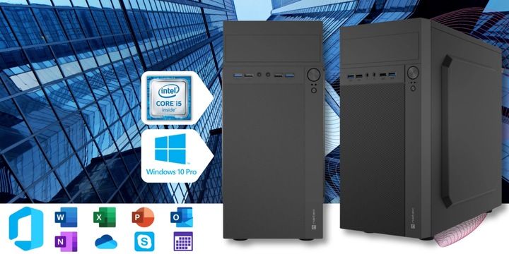 Komputer Biurowy Intel Core i5 16GB 256GB SSD Windows 10 Pro DVD Wydajny zdjęcie 15