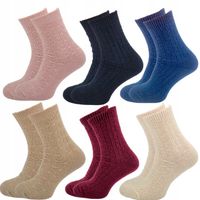 6 x ALPAKA Wełniane GRUBE ZIMOWE skarpetki DAMSKIE ciepłe SKARPETY 35-38