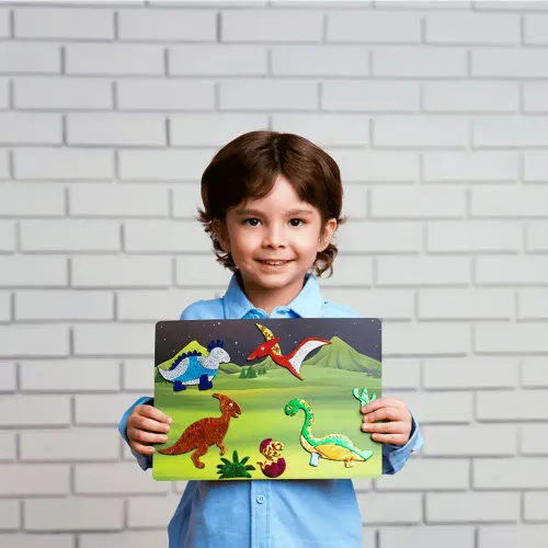 Skillmatics, Foil Fun. Kraina Dinozaurów. Zestaw kreatywny na Arena.pl