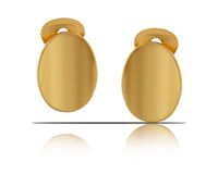 klipsy klasyczne płatki z kolekcji classic (e6483au)