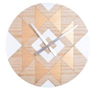 Drewniany zegar okrągły