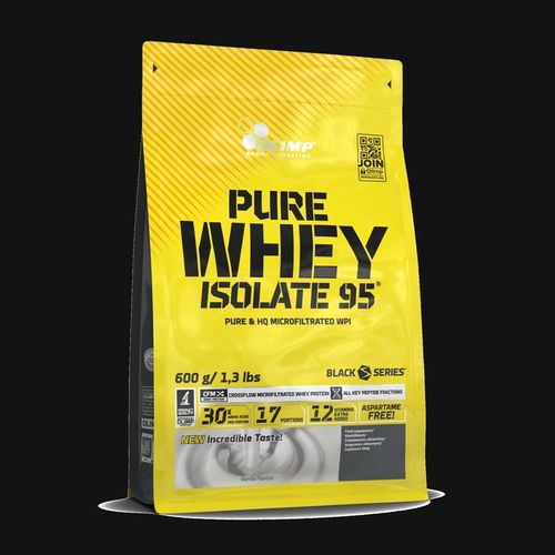 OLIMP PURE WHEY ISOLATE 95 600g ODŻYWKA BIAŁKOWA IZOLAT BIAŁKA WHEY WPC na Arena.pl