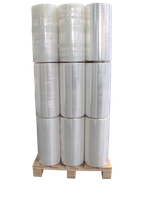półpaleta 21 szt. folia stretch maszynowa 23 my 14 kg 160% transparent