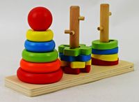 Zestaw Układanek Piramidy  Bx-227