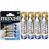 4x Baterie AAA 1,5V Alkaline MAXELL LR03