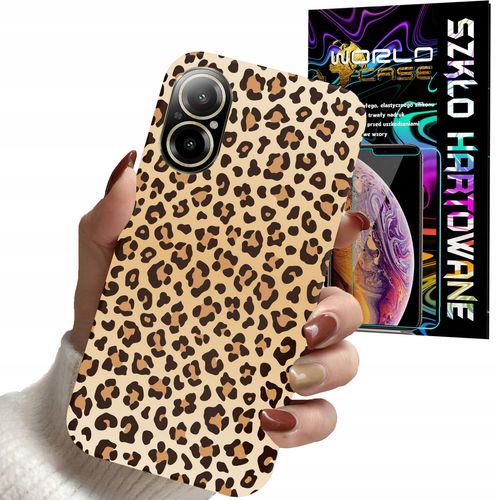 ETUI DO REALME C67 4G - PANTERKA WZORKI MODNE WZORY DLA KOBIET + SZKŁO na Arena.pl
