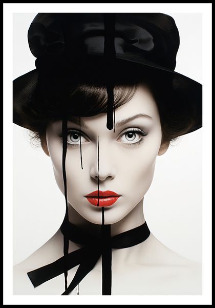 Plakat 68x101cm Atramentowa Aura zdjęcie 3