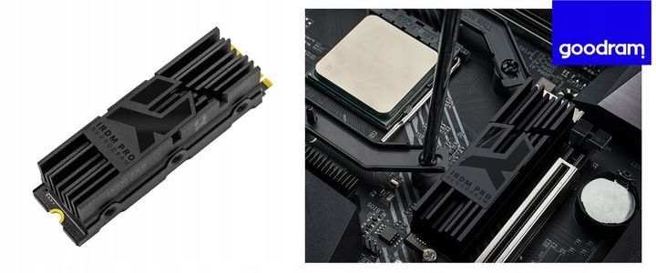 Dysk SSD GOODRAM IRDM PRO 1TB PCIe 4X4 M.2 PS5 zdjęcie 7
