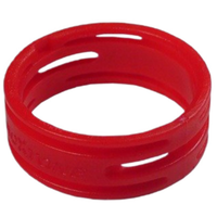Ring pierścień znakujący do kabla wtyku XLR 20 mm Roxtone czerwony