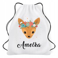 PLECAK WOREK WOREK DO PRZEDSZKOLA WOREK NA BUTY IMIĘ PREZENT DZIEŃ DZIECKA