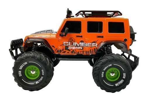 Auto Zdalnie Sterowane R/C Jeep Pomarańczowy 2.4G na Arena.pl