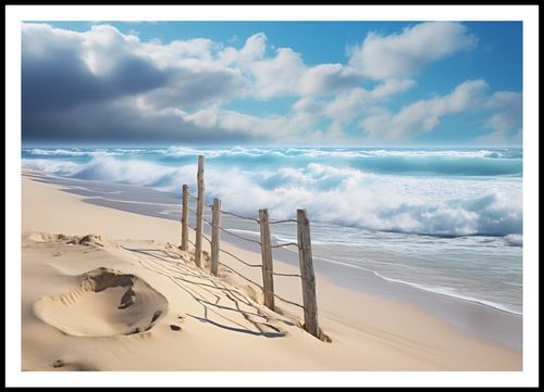 Plakat 100x70cm Szepty Oceanu na Arena.pl