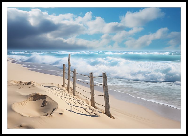 Plakat 100x70cm Szepty Oceanu zdjęcie 3