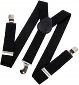 Szelki Damskie Męskie mocne do spodni Emo unisex  E42_Czarne