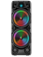 M1 ZQS-8210 / Głośnik Bluetooth Bezprzewodowy Boombox Karaoke światło LED i moduł FM