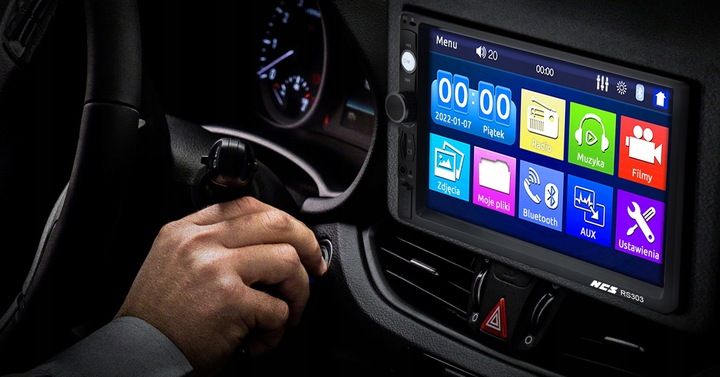 RADIO 2DIN EKRAN 7 USB SAMOCHODOWE SD MP3 + KAMERA zdjęcie 10