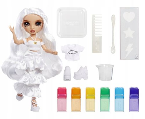 RAINBOW HIGH WATERCOLOR & CREATE LALKA DO MALOWANIA BRĄZOWE OCZY 507598 na Arena.pl