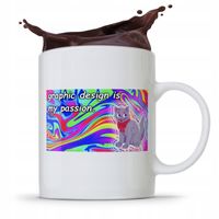 Kubek Dla Grafika Graphic Design Is My Passion Z Nadrukiem Ze Zdjęciem