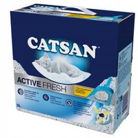 CATSAN Active Fresh żwirek dla kota z aktywnym węglem zbrylający 5 l