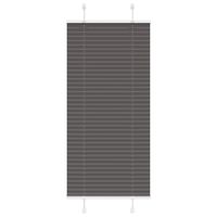 Roleta plisowana czarna 60x100 cm Szerokość tkaniny 59,4cm