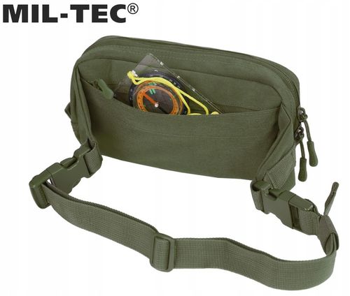 Nerka saszetka torba biodrowa organizer Mil-Tec Fanny Pack Molle Olive na Arena.pl