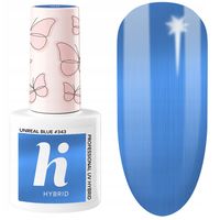 HI HYBRID Lakier hybrydowy #343 Unreal Blue 5ml