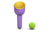 łopatko-sitko z piłką BiBio - fioletowy