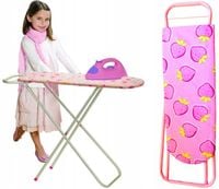 DUŻA METALOWA DESKA DO PRASOWANIA + ŻELAZKO 1023